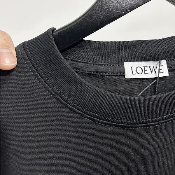 《大人気》ロエベ エンブロイダリー コピー アナグラム Tシャツ low82681